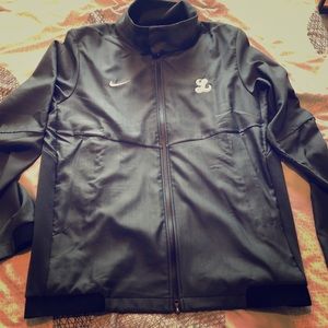 Grey Nike Dri-Fit jacket